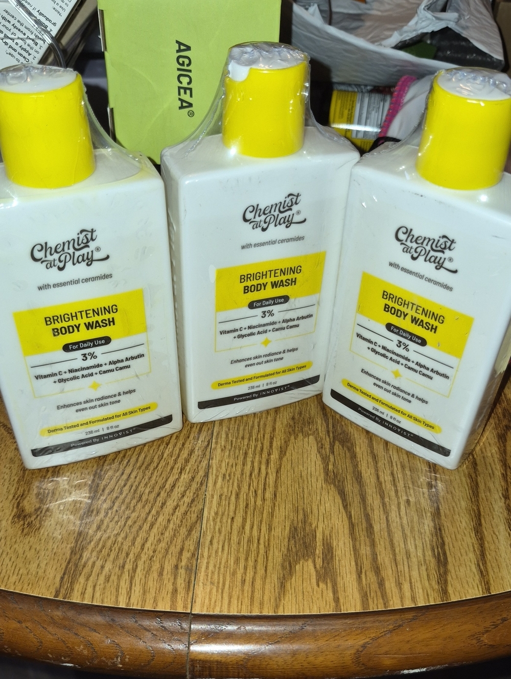 Brightening Body Wash - Yellow/White